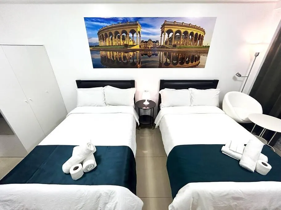 아파트 Pasay Moa 1148 Amazing Staycation Near Manila Bay Walk 필리핀